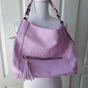 Women's Large Lilac Lavender Shoulder Bag Purse NWT by Alyssa